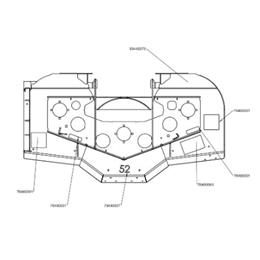 98440009 Wright Stander Cutter Deck Svc Assy 52, Wstn