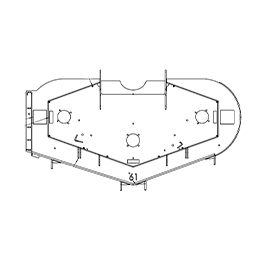 98450003 Wright Stander Cutter Deck Assembly, 61 Wzk