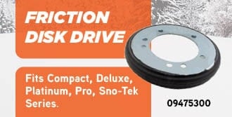 OEM Ariens Friction Drive Disc - 09475300 - In-Stock