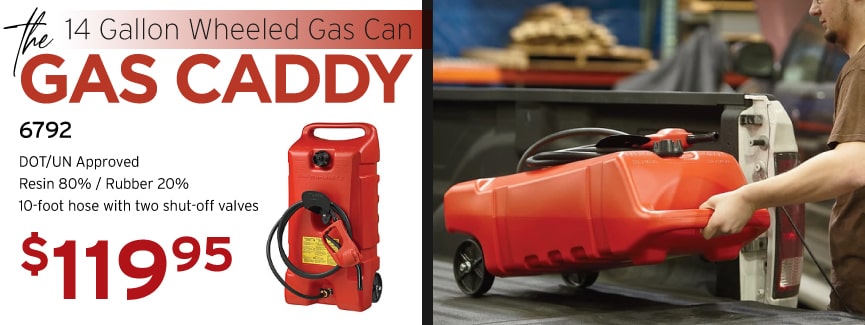Click here to shop all Gas Cans