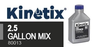 Kinetix 80013 2.5 Gal Mix - $3.49 each