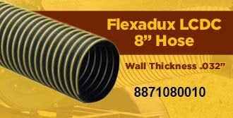 8 Inch FLEXADUX LCDC Hose - 8871080010