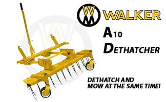 View Walker A10 Dethatcher Tine Rake