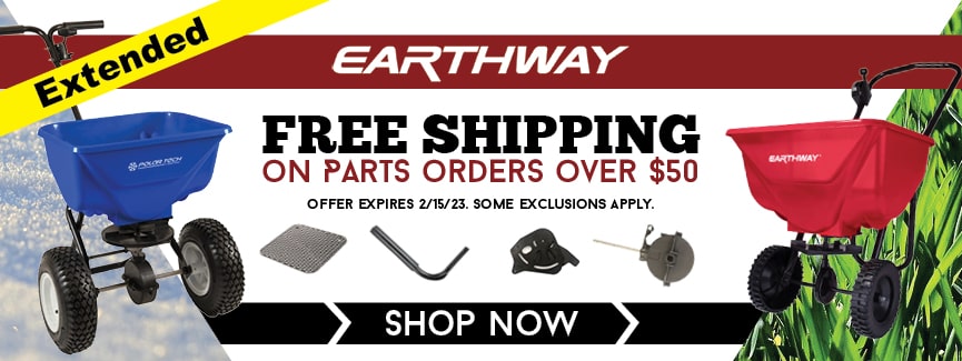 Earthway Spreader 1001-B Front and Back Wheels In-Stock!