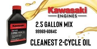 Kawasaki 99969-6084C 2-cycle 2.5 Gallon. Mix