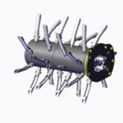 Stinger Quad-AER 3600 Tine Drive Right Side Parts