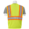 ERB Mesh Two-Tone Safety Vest with Zipper 61814