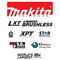 Makita XRU15PT1 18V String Trimmer Kit with 4 Batteries