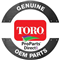 toro 108-7330 auger Gasket gearcase